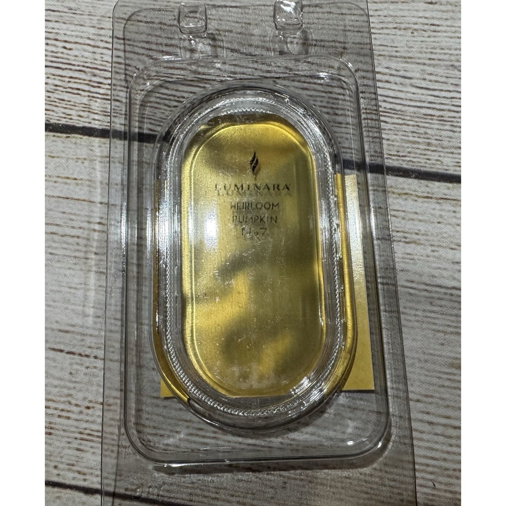 NEW Luminara Fragrance Pods Heirloom Pumpkin Single Pod GTubB3